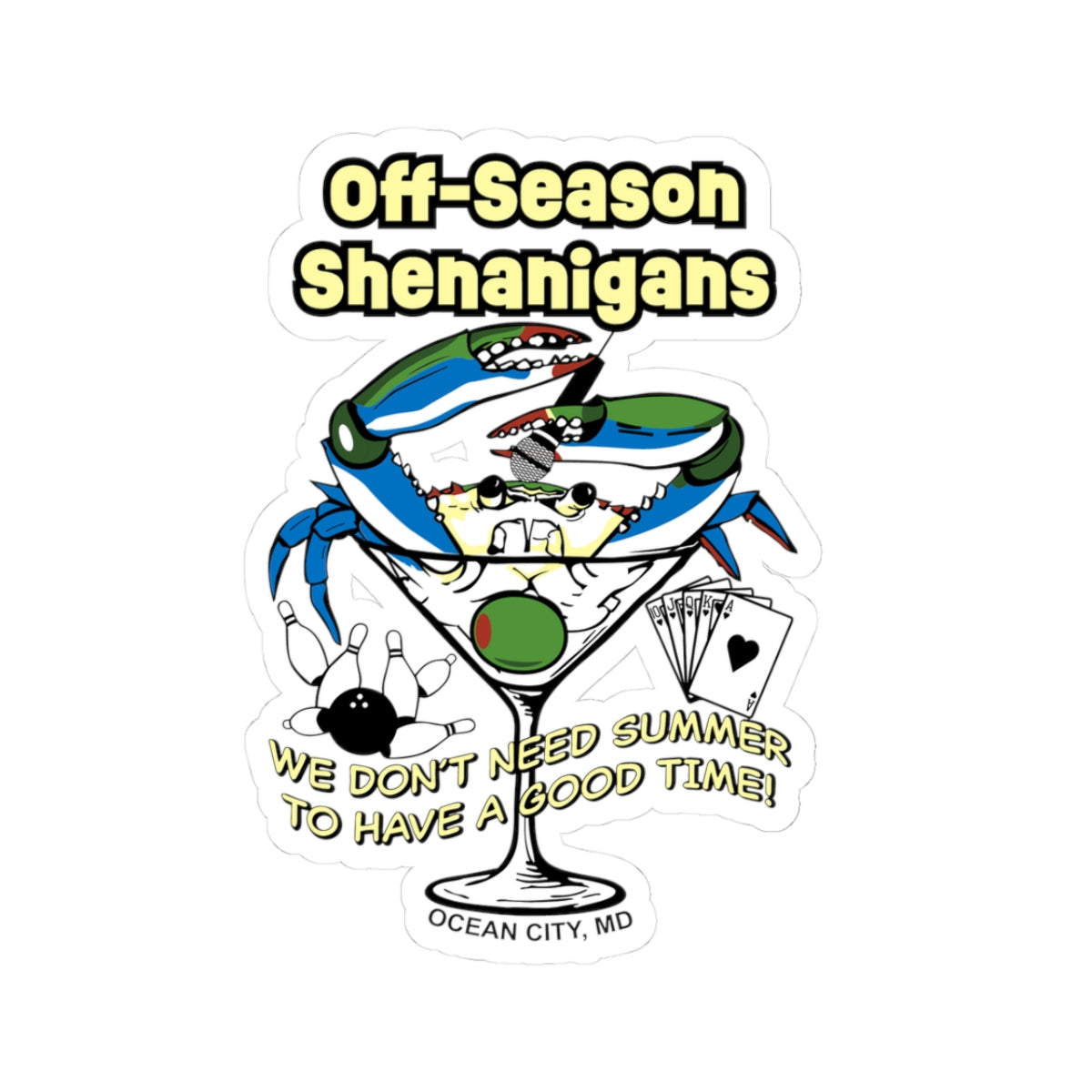 Off-Season Shenanigans Sticker