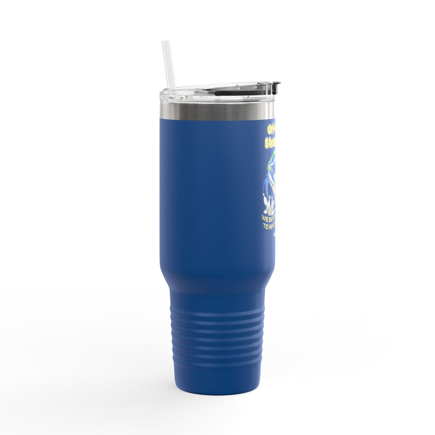 40oz Insulated Travel Mug — "Off-Season Shenanigans"