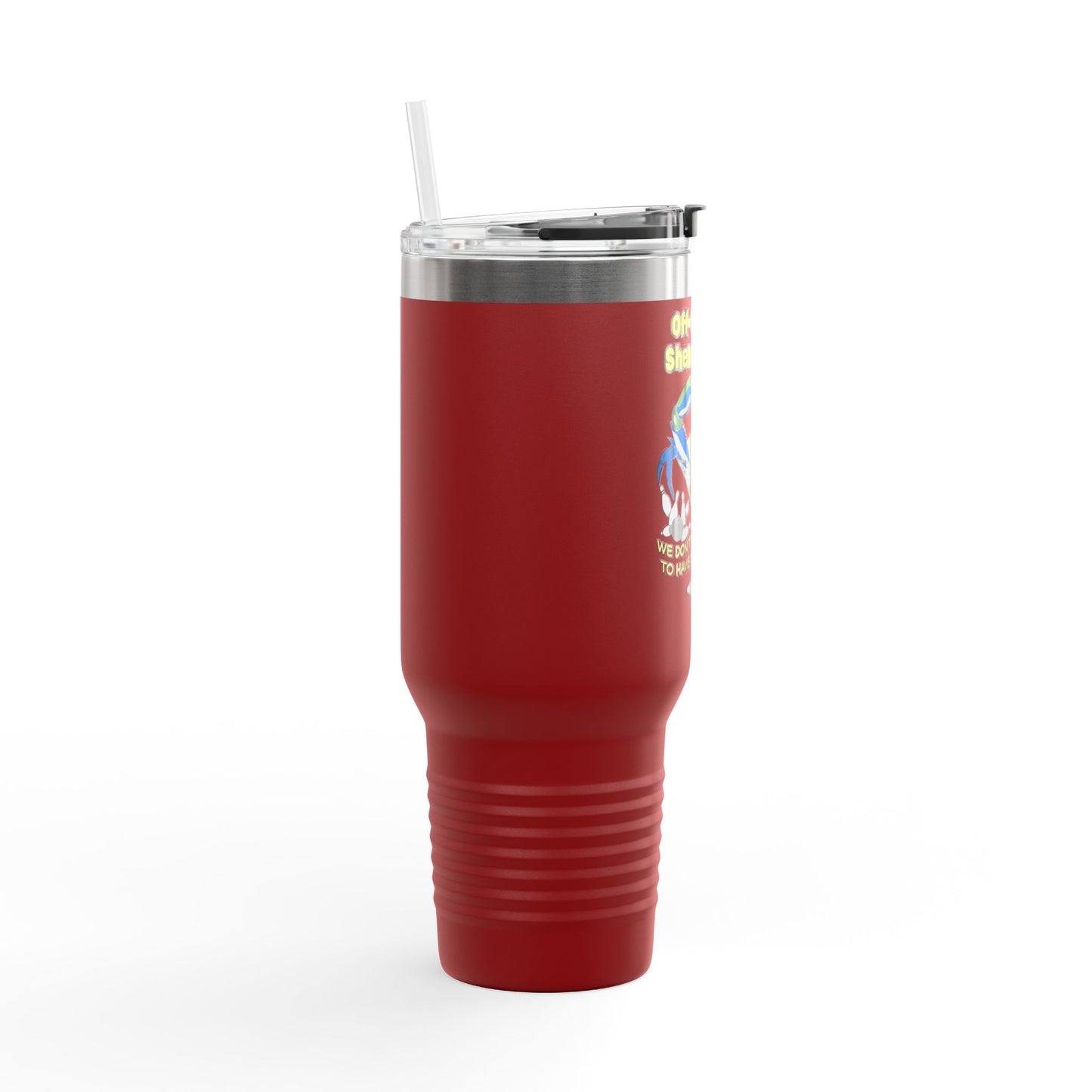 40oz Insulated Travel Mug — "Off-Season Shenanigans"