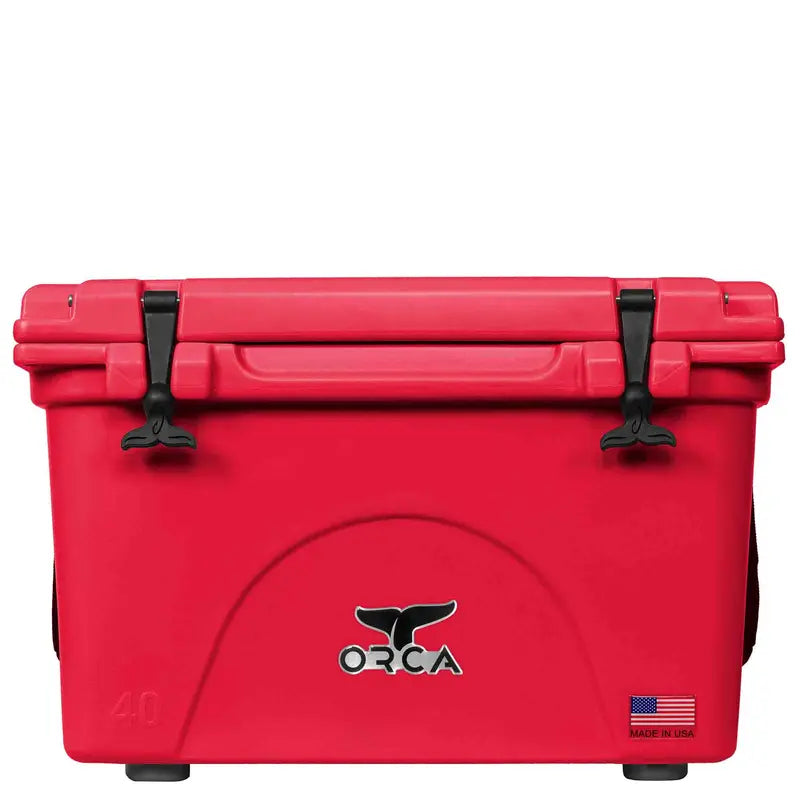 40 Quart Cooler Red