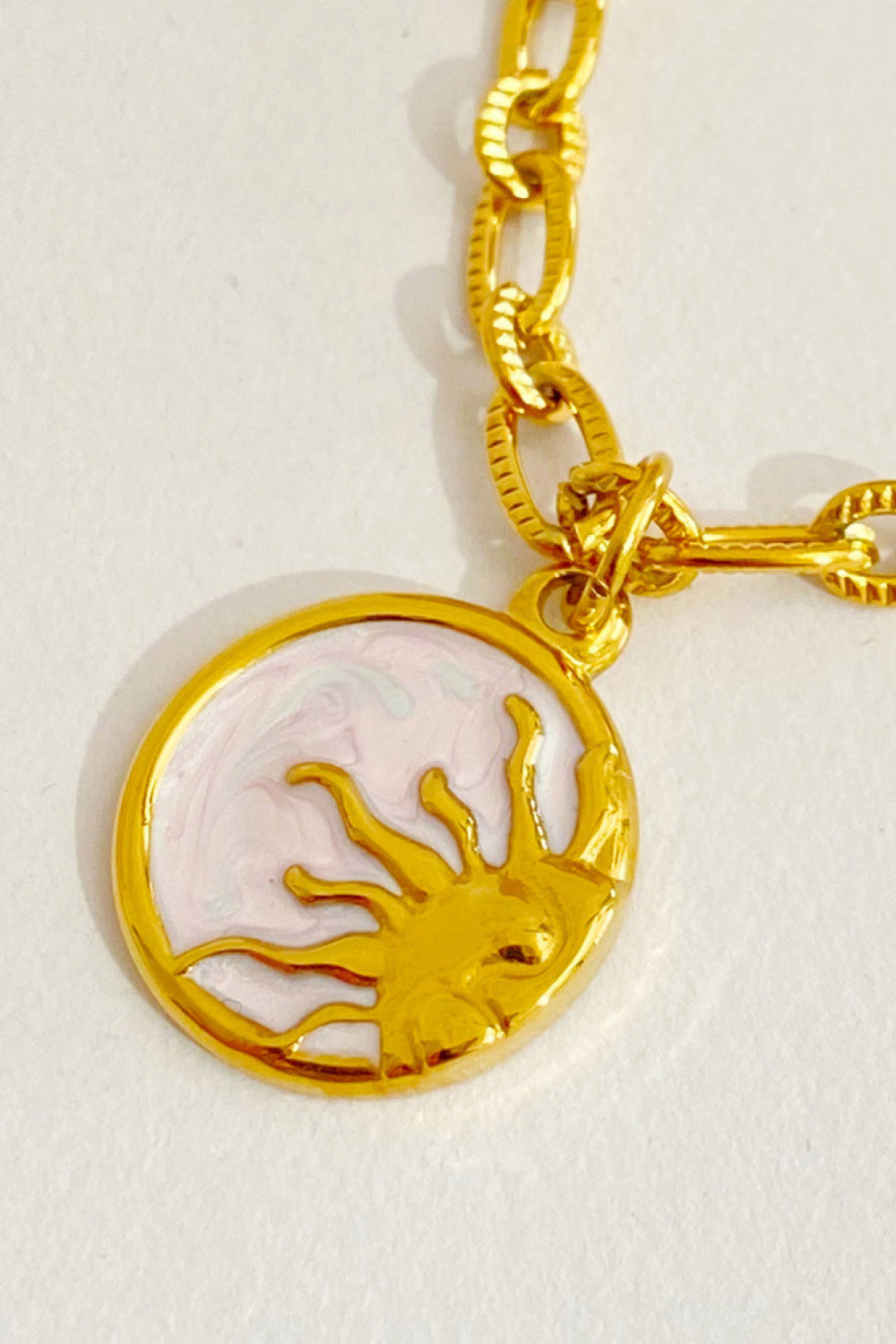 Sun and Moon Pendant Necklace