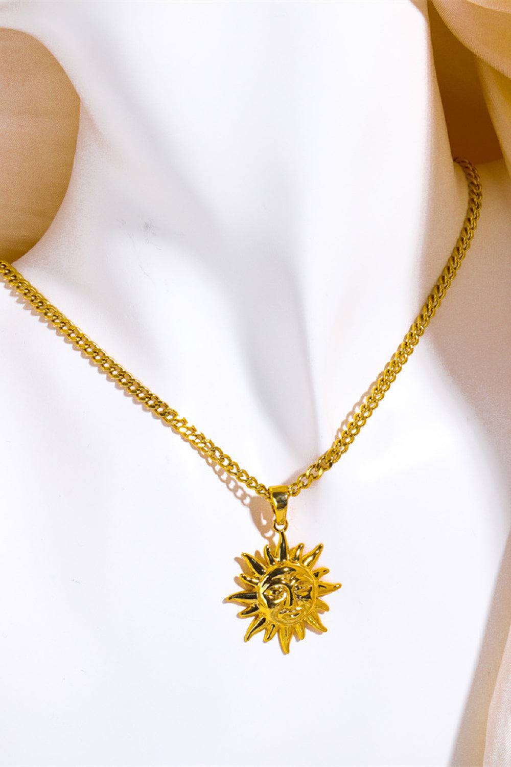 Sun Pendant Necklace