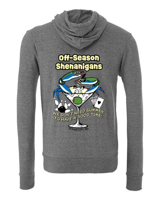 Bella And Canvas Full-Zip Hoodie