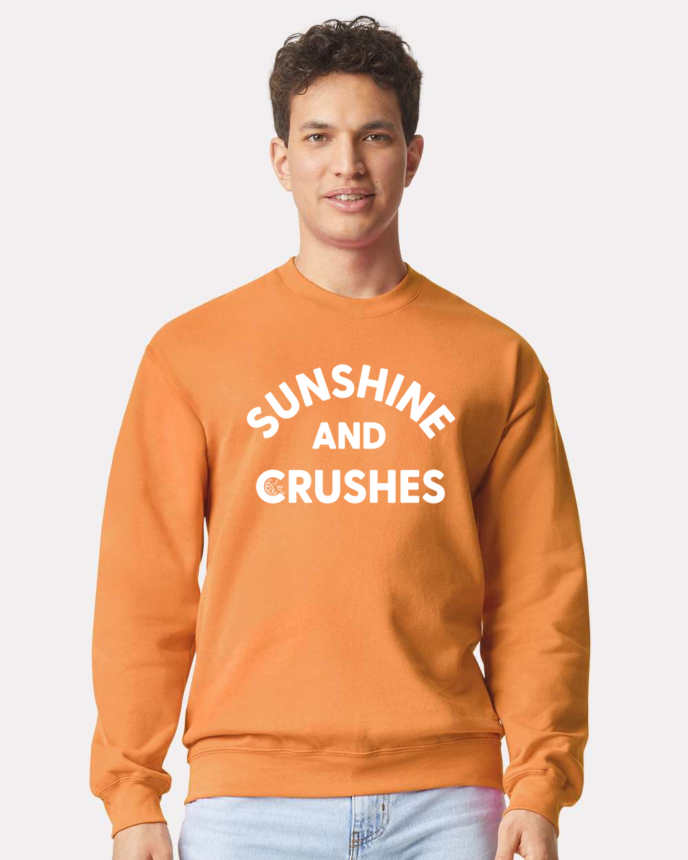 Sunshine and Crushes Crewneck Sweatshirt