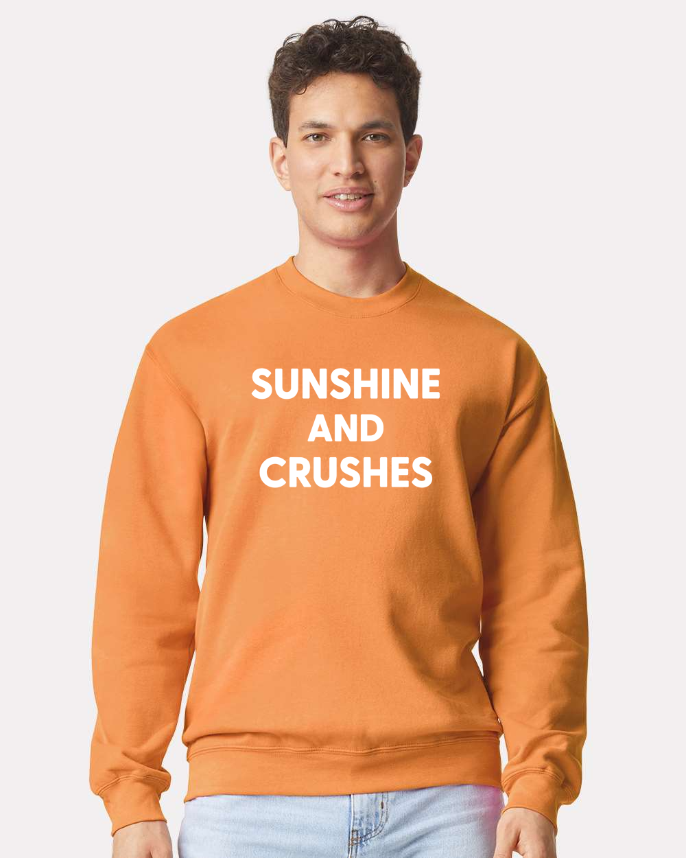 Sunshine and Crushes II Crewneck Sweatshirt