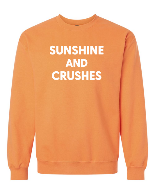 Sunshine and Crushes II Crewneck Sweatshirt