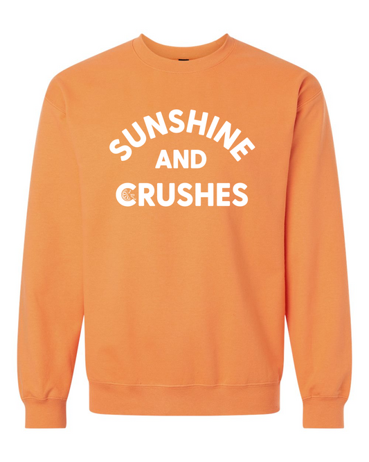 Sunshine and Crushes Crewneck Sweatshirt
