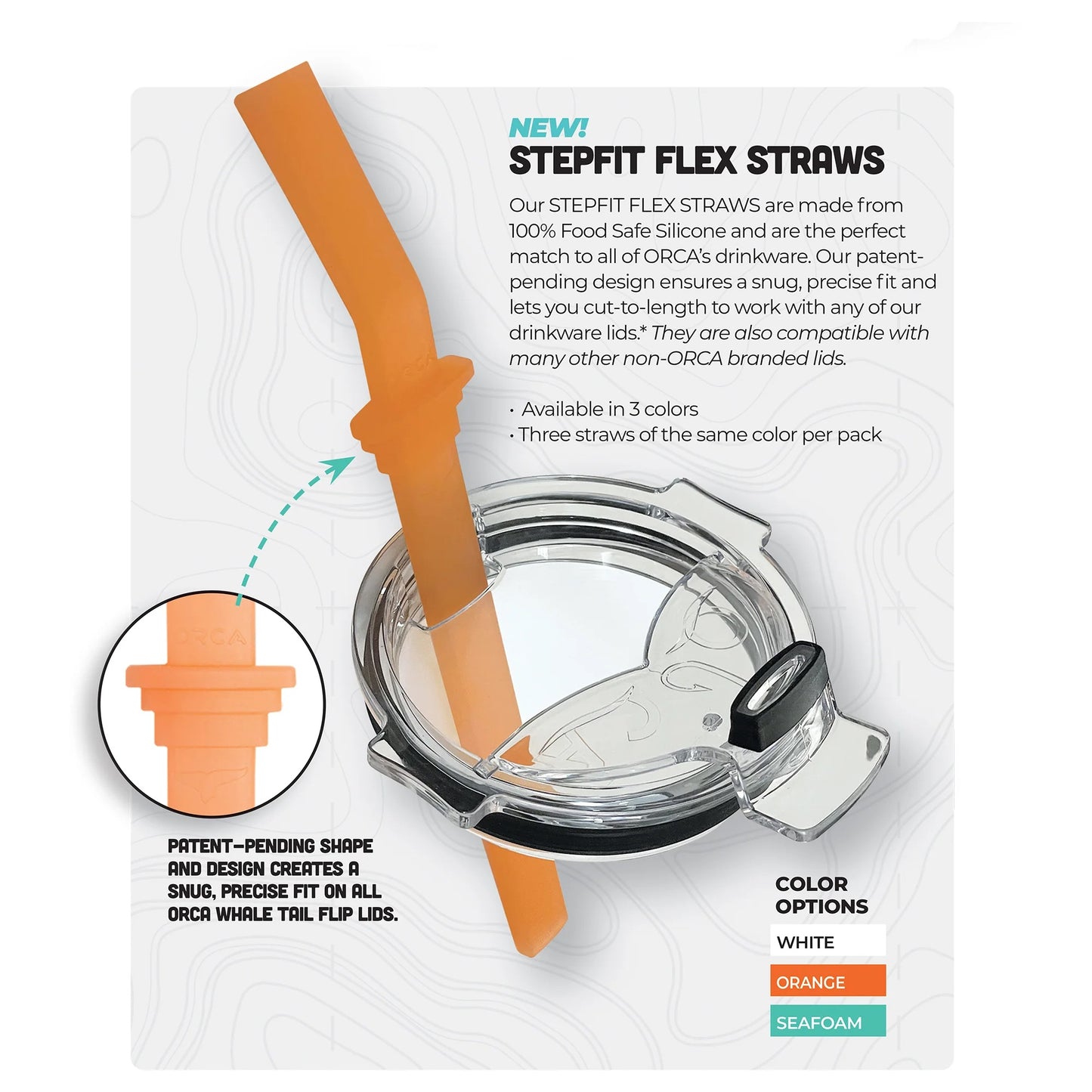 Stepfit® Flex Straw 3 Pack