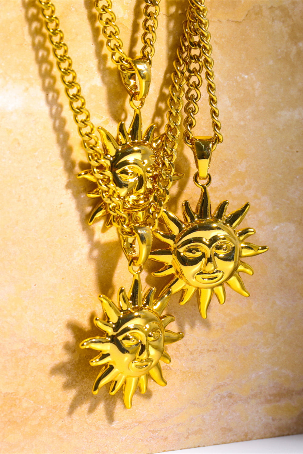 Sun Pendant Necklace