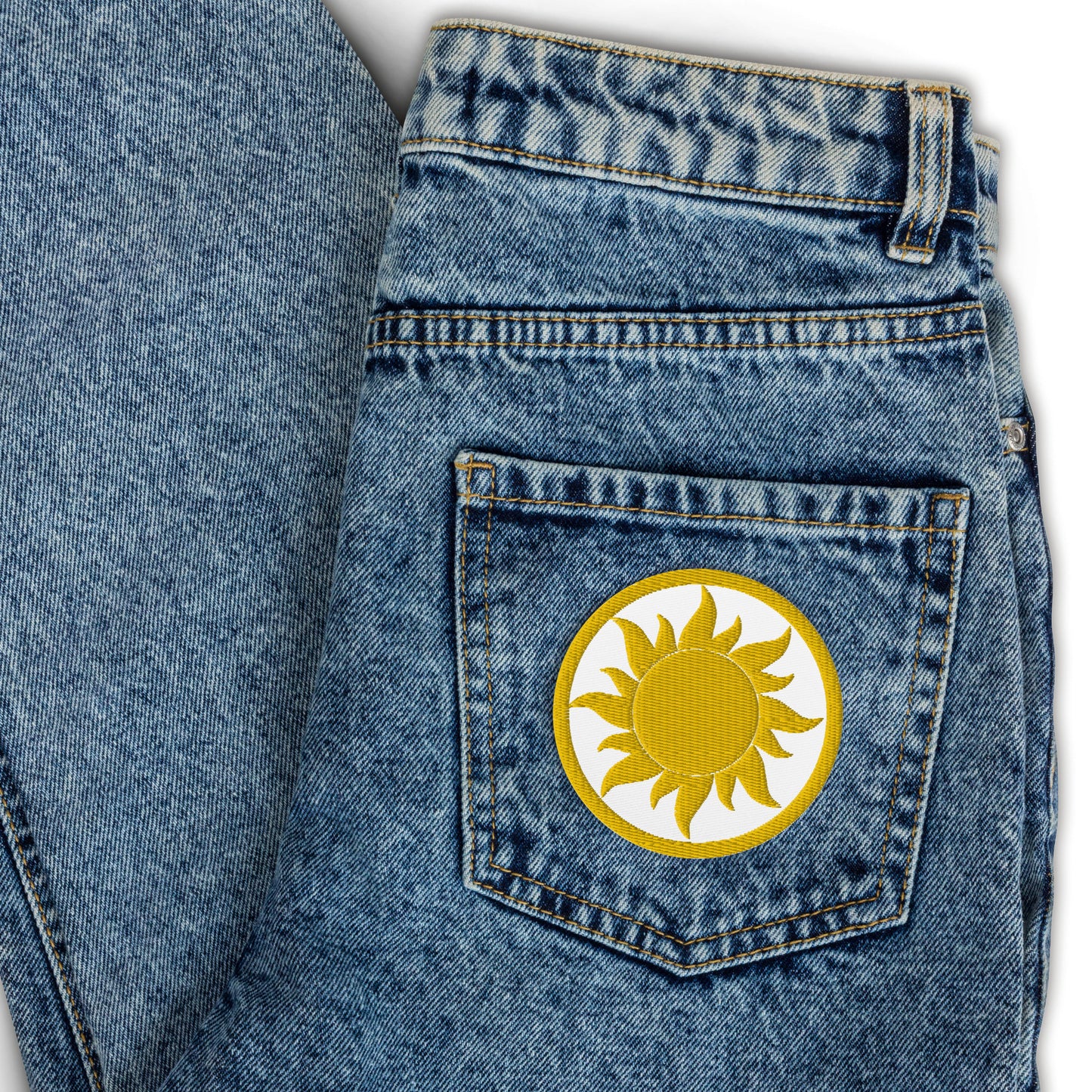 Sun Embroidered patches